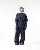 A25-C03-P Dual State Structure Pants (Navy)