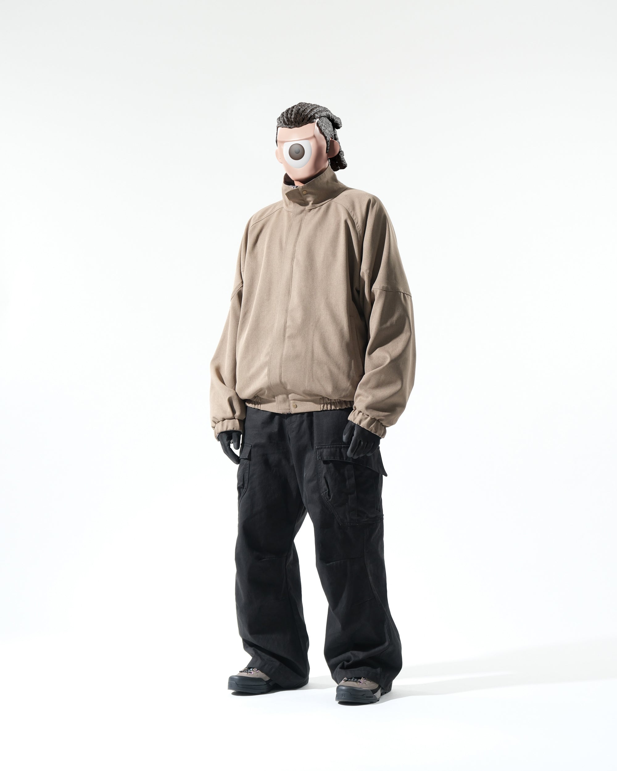 A25-C03-J Dual State Reversible Jacket (Grey/Khaki)
