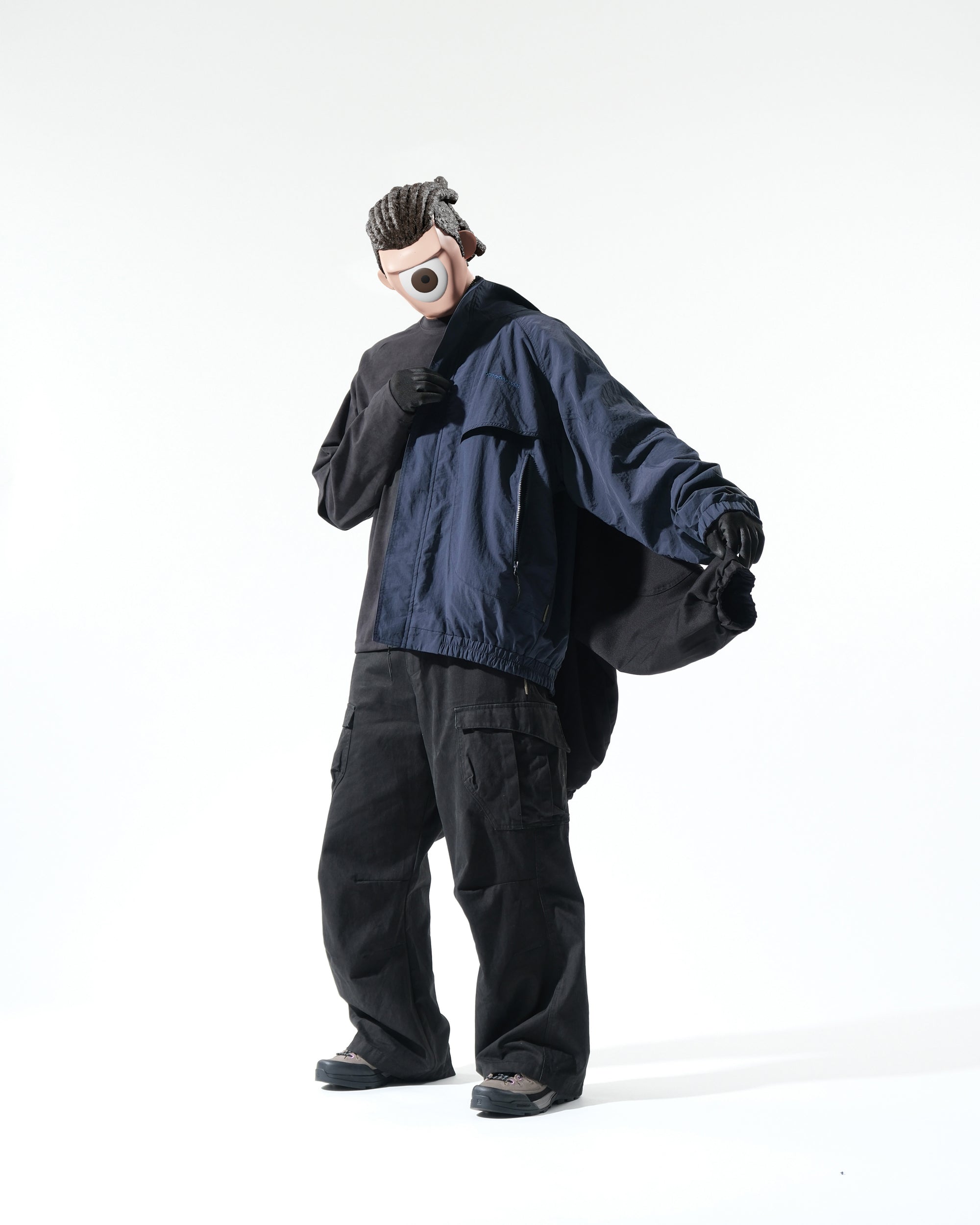 A25-C03-J Dual State Reversible Jacket (Black/Navy)