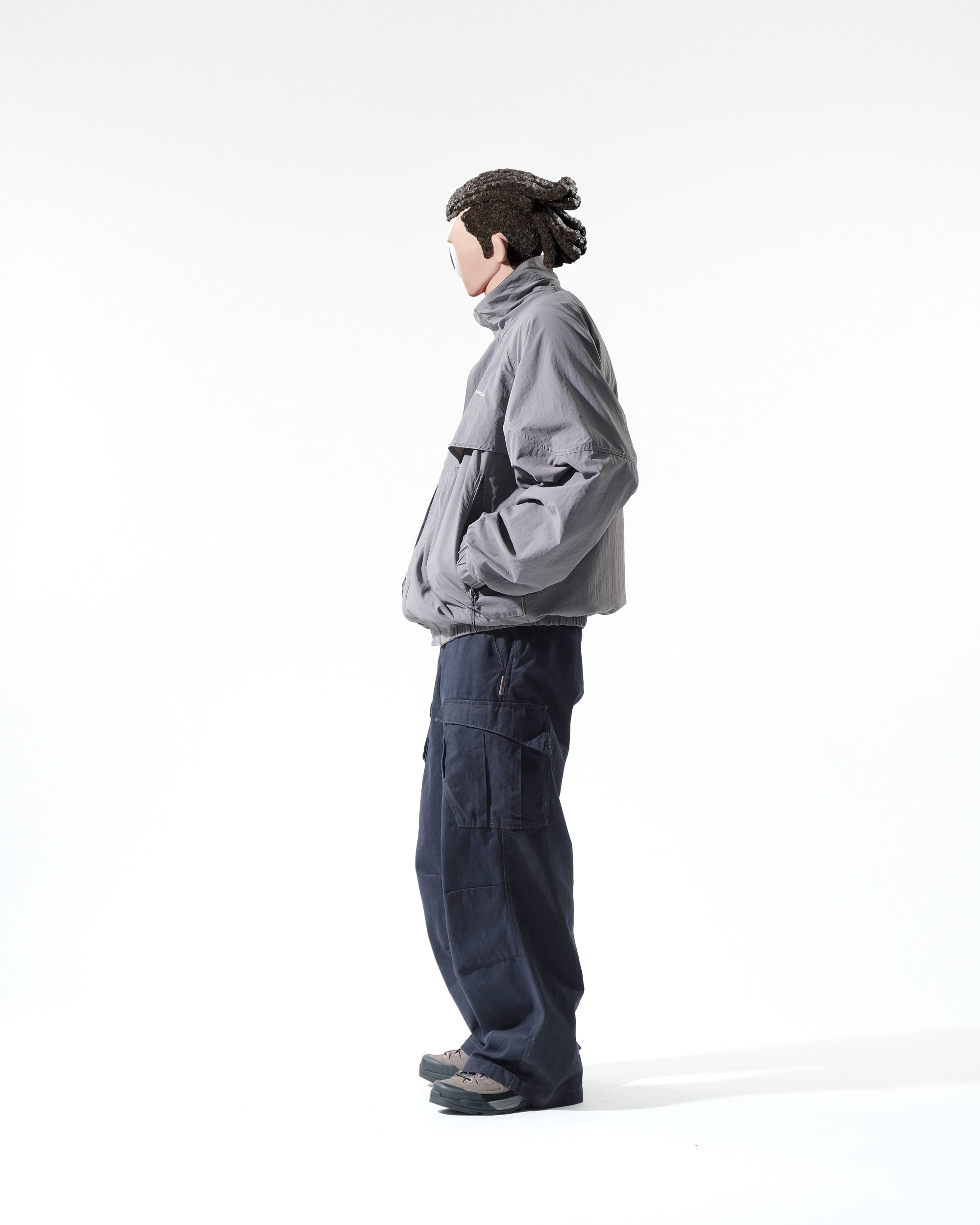 A25-C03-J Dual State Reversible Jacket (Grey/Khaki)