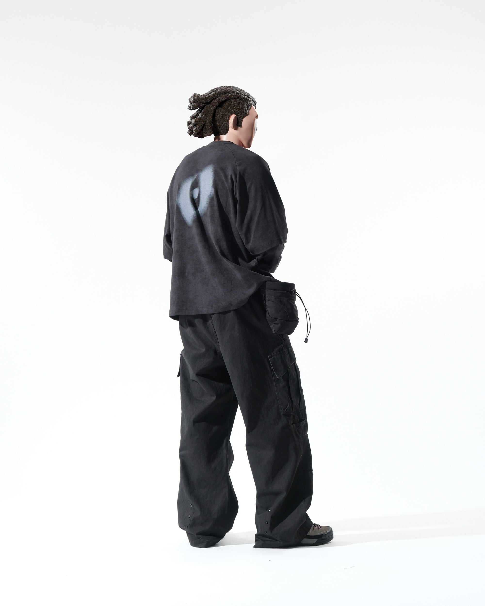 A25-C03-P Dual State Structure Pants (Black)