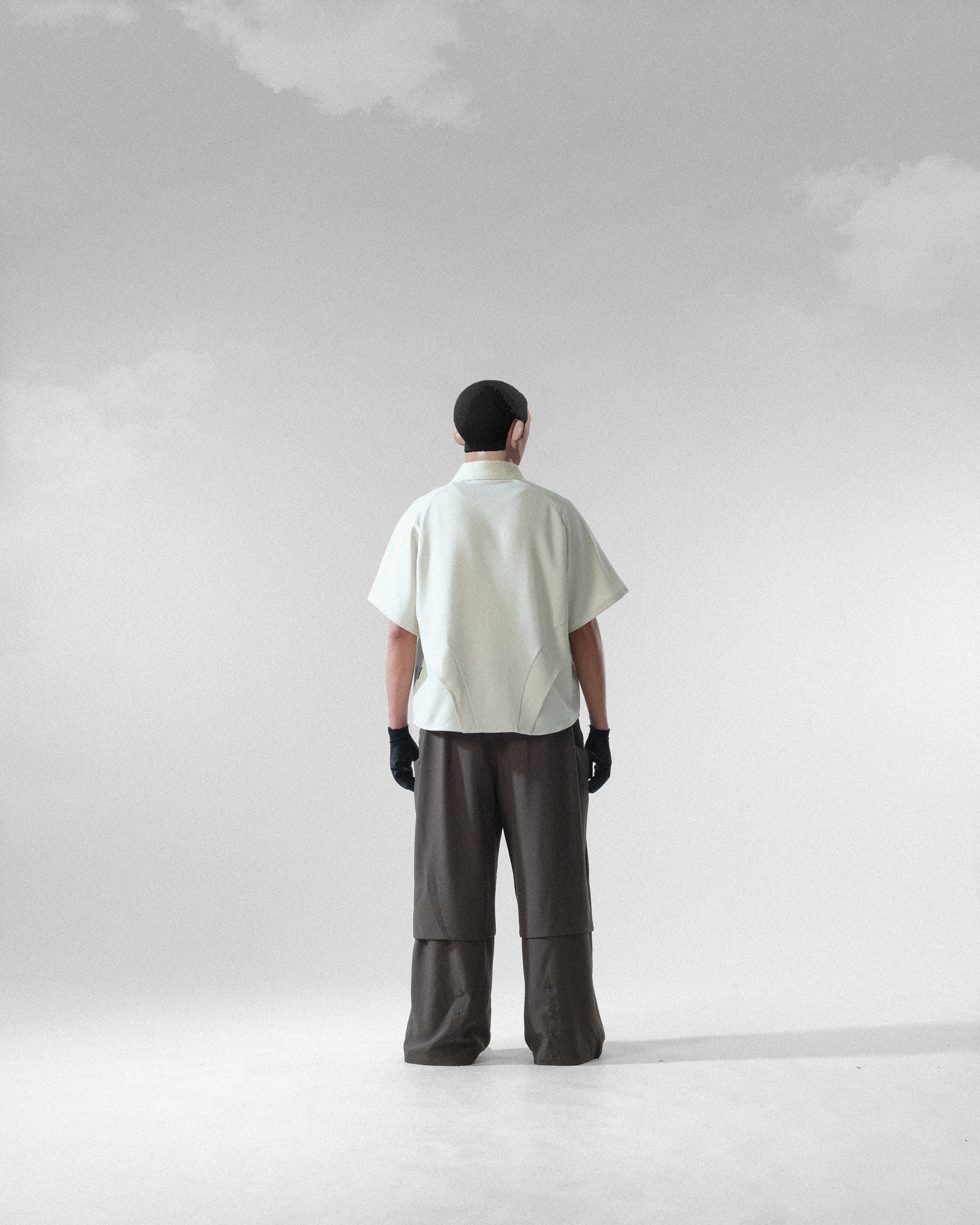 C3/ S25-C03-T Boxy Polo (Ivory)