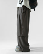 C3/ S25-C03-P Relaxed Fit Suit Pants (Brown)