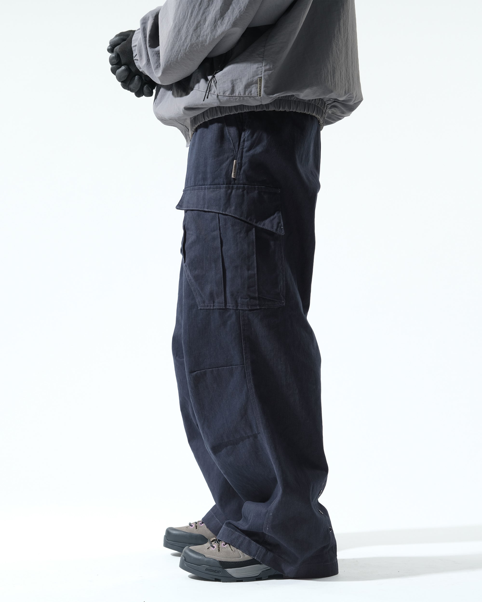 A25-C03-P Dual State Structure Pants (Navy)