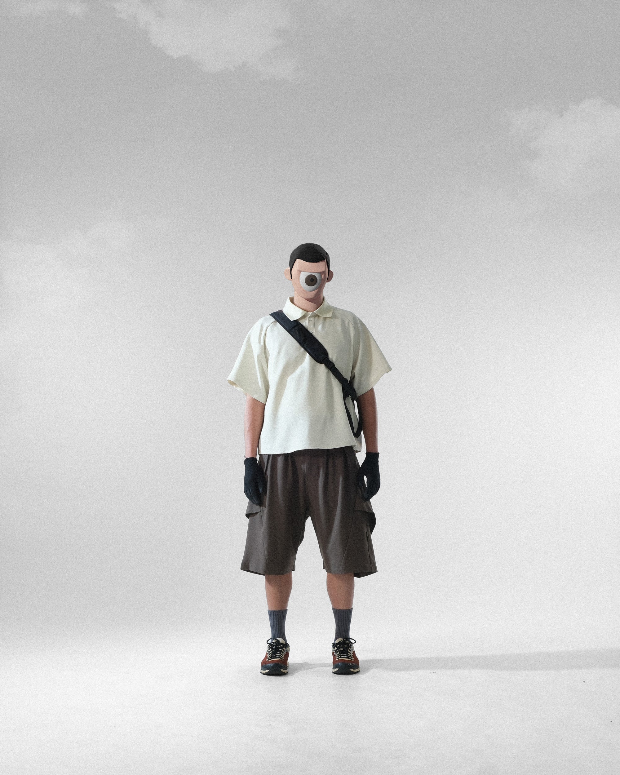C3/ S25-C03-T Boxy Polo (Ivory)
