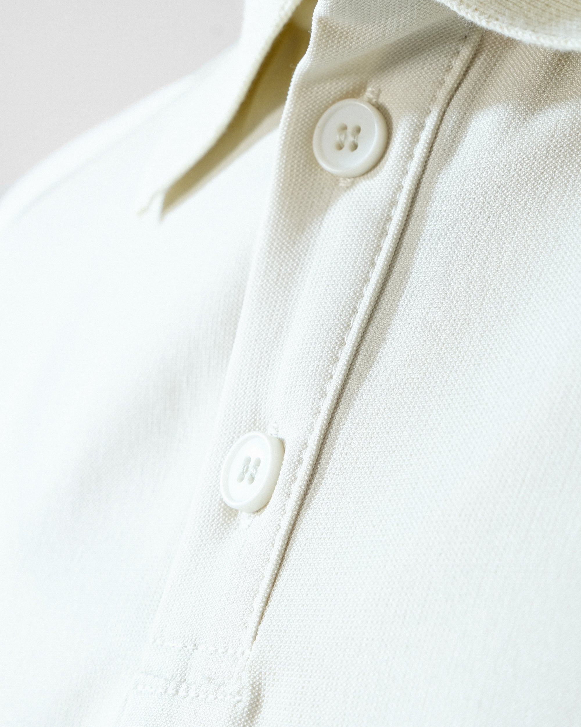 C3/ S25-C03-T Boxy Polo (Ivory)