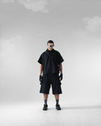 C3/ S25-C03-T Boxy Polo (Black)