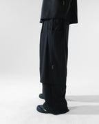 C3/ S25-C03-P Relaxed Fit Suit Pants (Black)