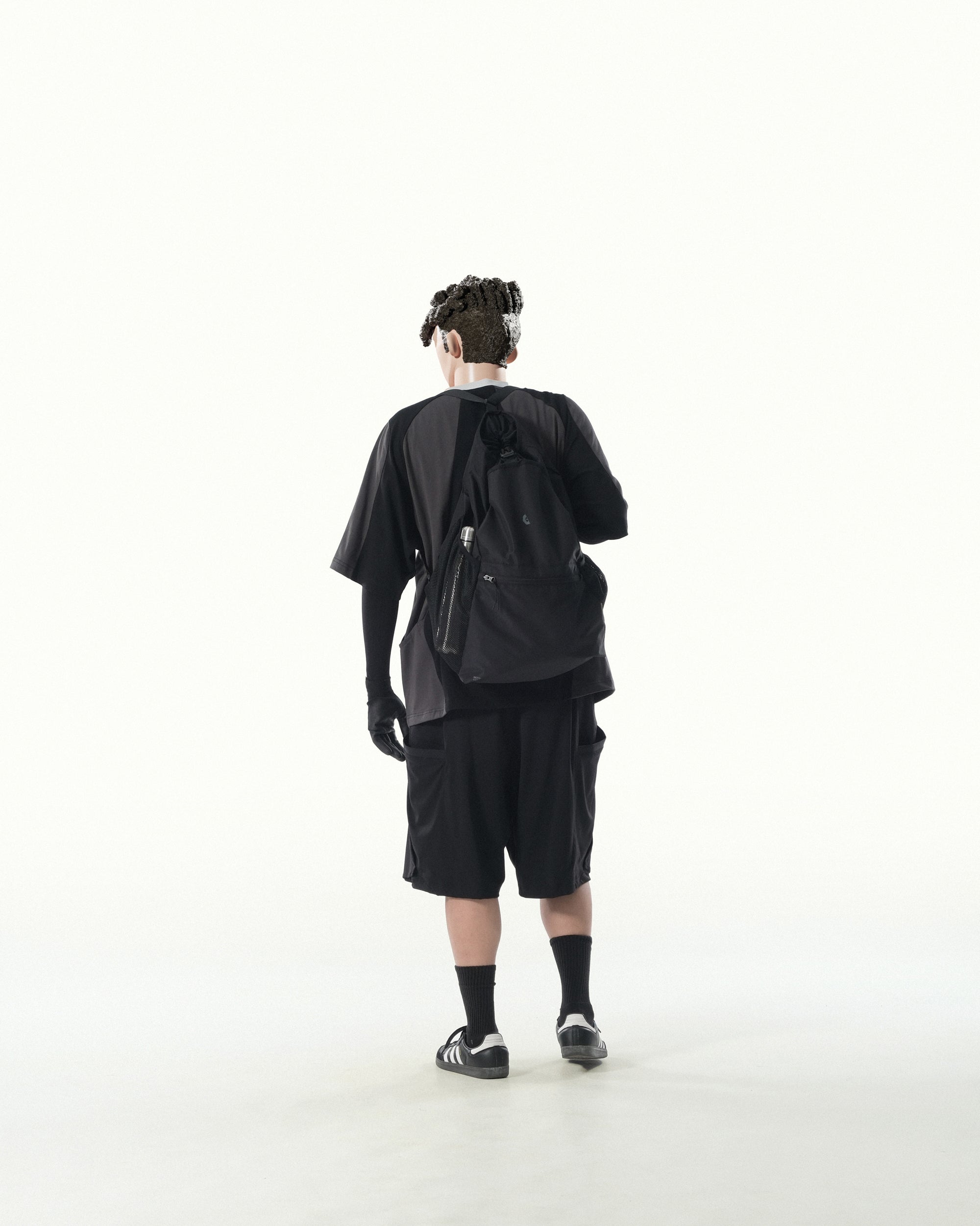 C1/ S25-C01-B Two ways bag (Black)