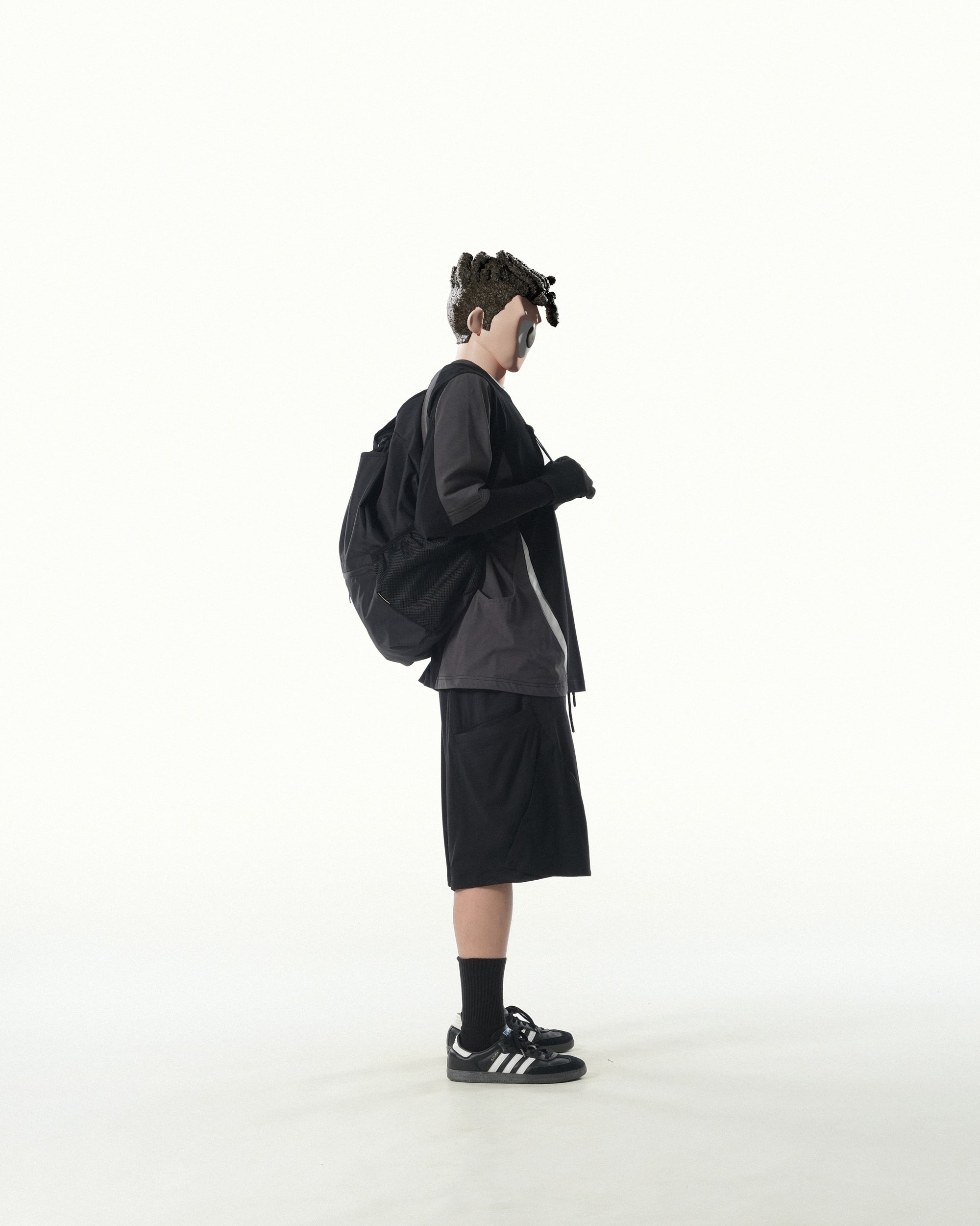 C1/ S25-C01-B Two ways bag (Black)