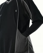 C1/ S25-C01-T1 Three combo sport polo (Black)