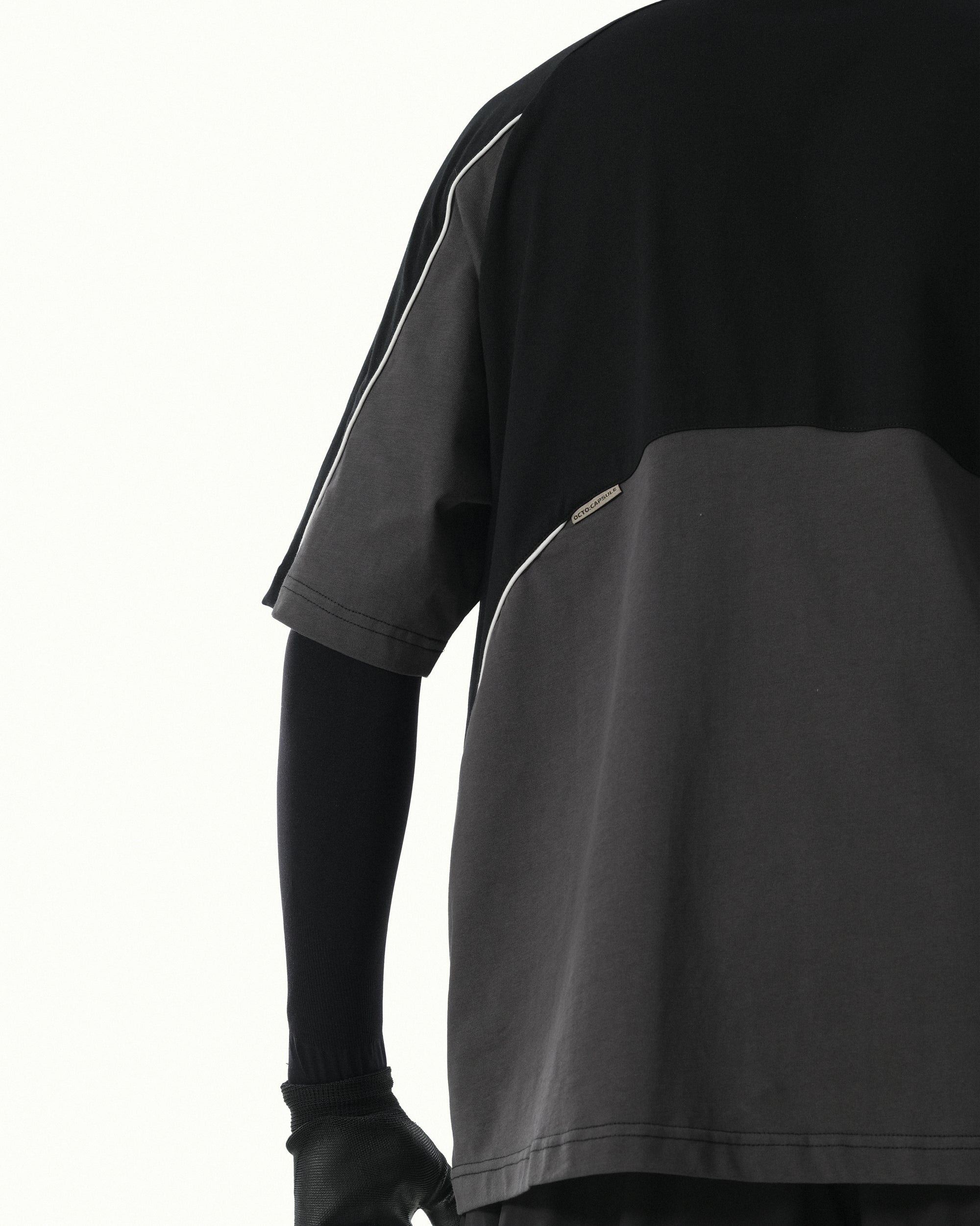 C1/ S25-C01-T1 Three combo sport polo (Black)
