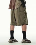 C1/ S25-C01-S Breathable sport shorts (Sand Green)