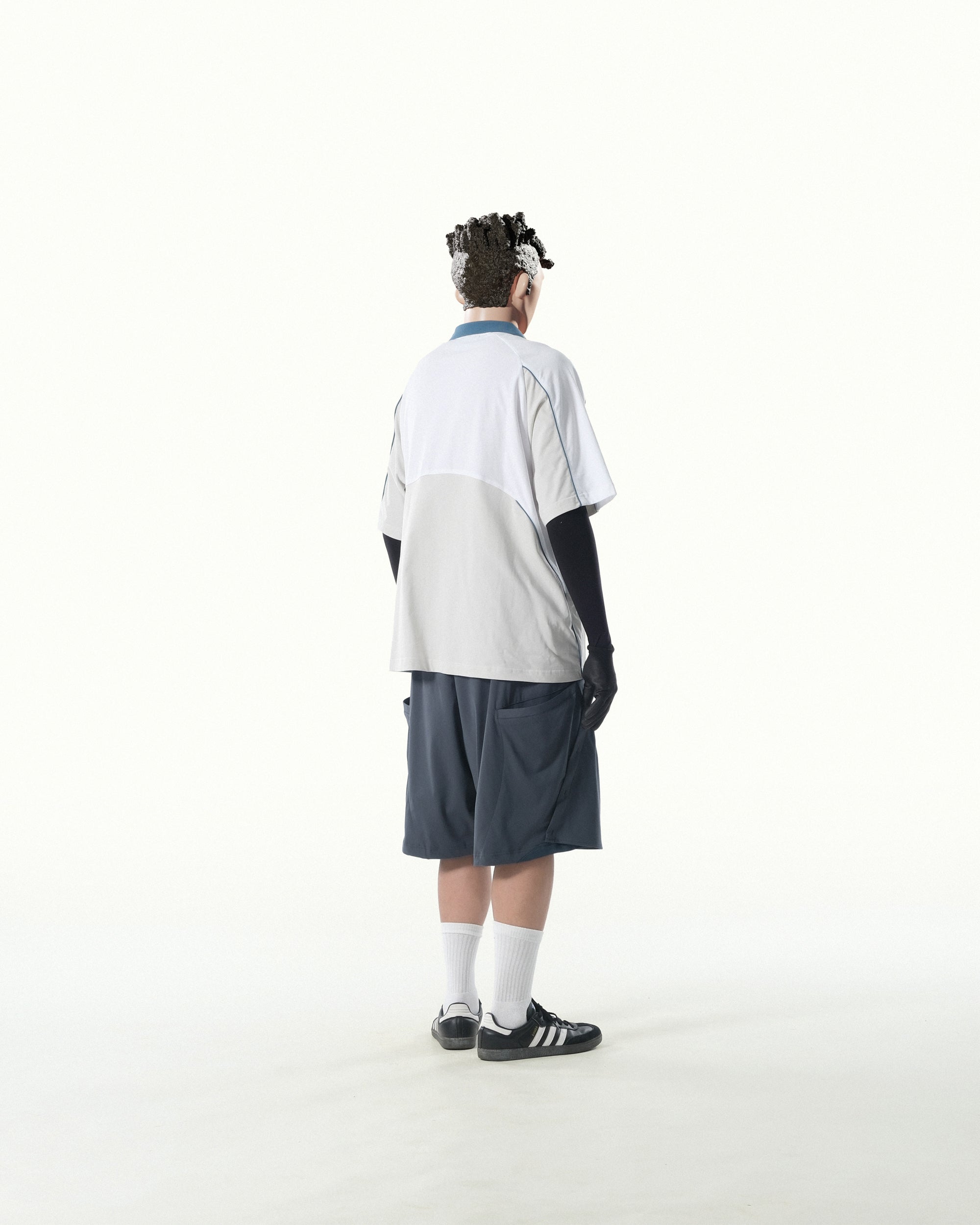C1/ S25-C01-S Breathable sport shorts (Dark Navy)