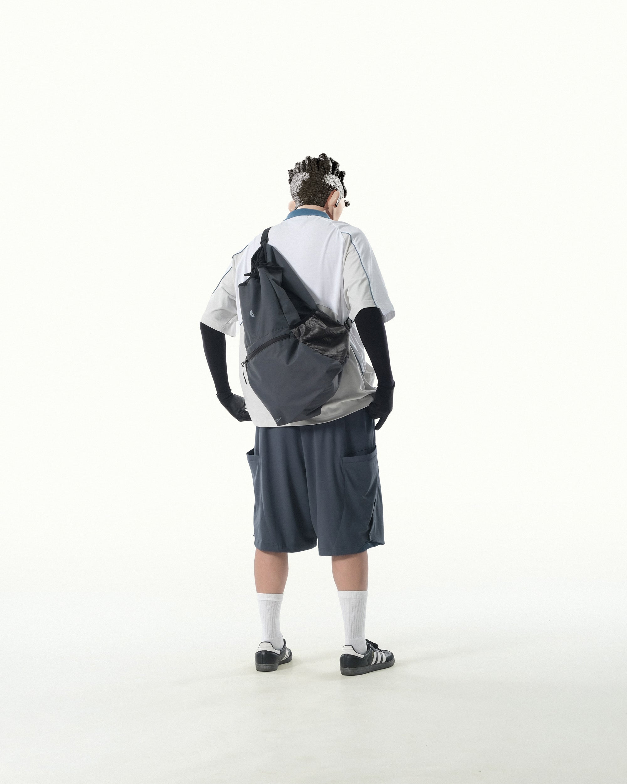 C1/ S25-C01-B Two ways bag (Grey)