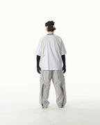 C1/ S25-C01-T2 Three combo T-shirt (White)
