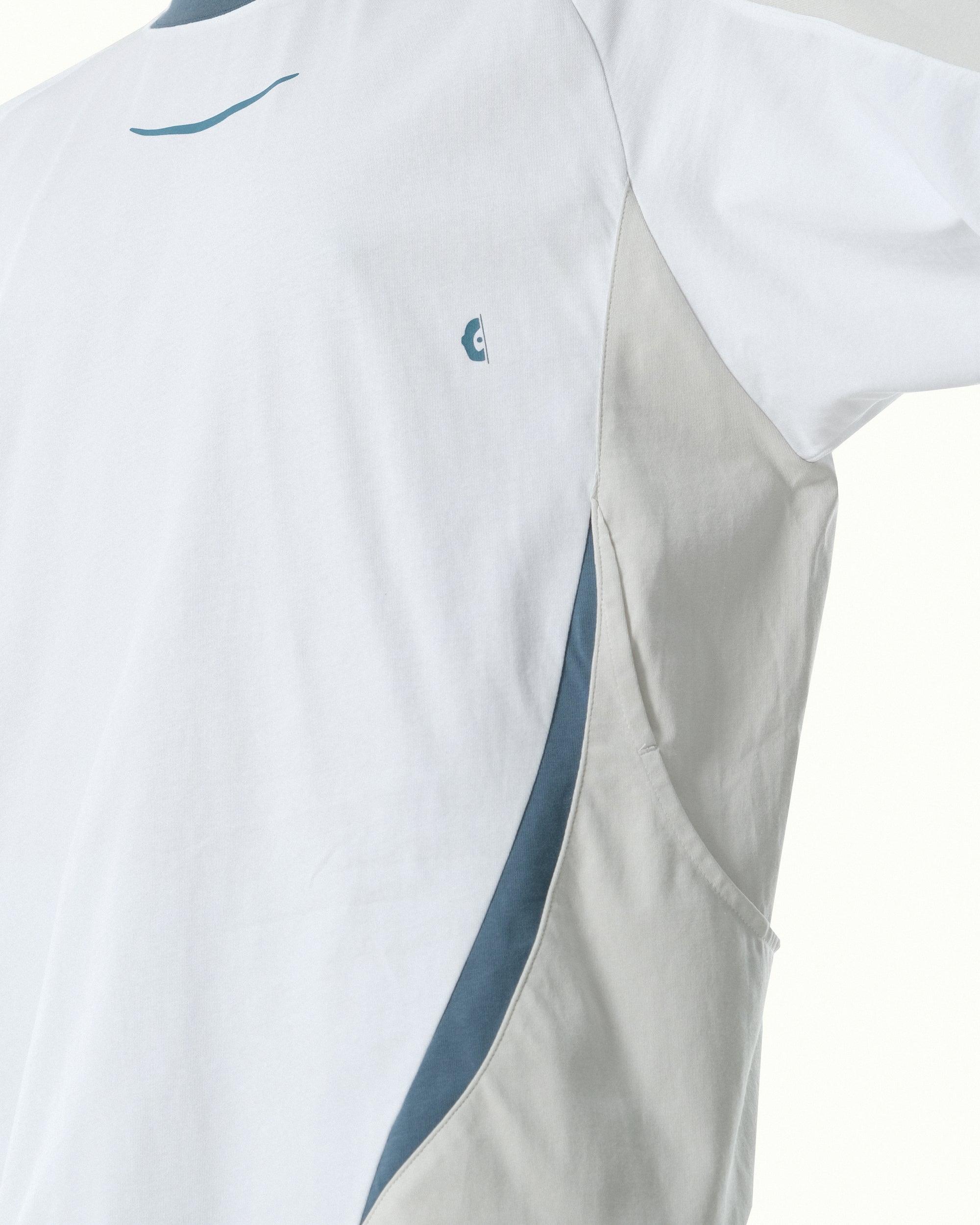 C1/ S25-C01-T2 Three combo T-shirt (White)