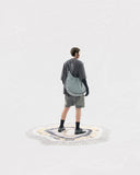 S24 / C-02-B  ROAM Curved Crossbody Bag (Grey)