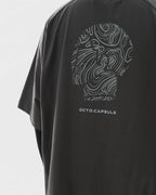 S24  / C-02-T1   ROAM Logo Oversized T-shirt  (Iron Grey)