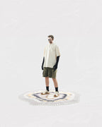 S24 / C-02-S  ROAM Curved Shorts (Khaki Green)