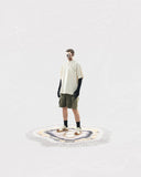 S24 / C-02-S  ROAM Curved Shorts (Khaki Green)