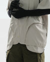S24  / C-02-ST  ROAM Curved Bowling Shirt  (Stone Khaki)