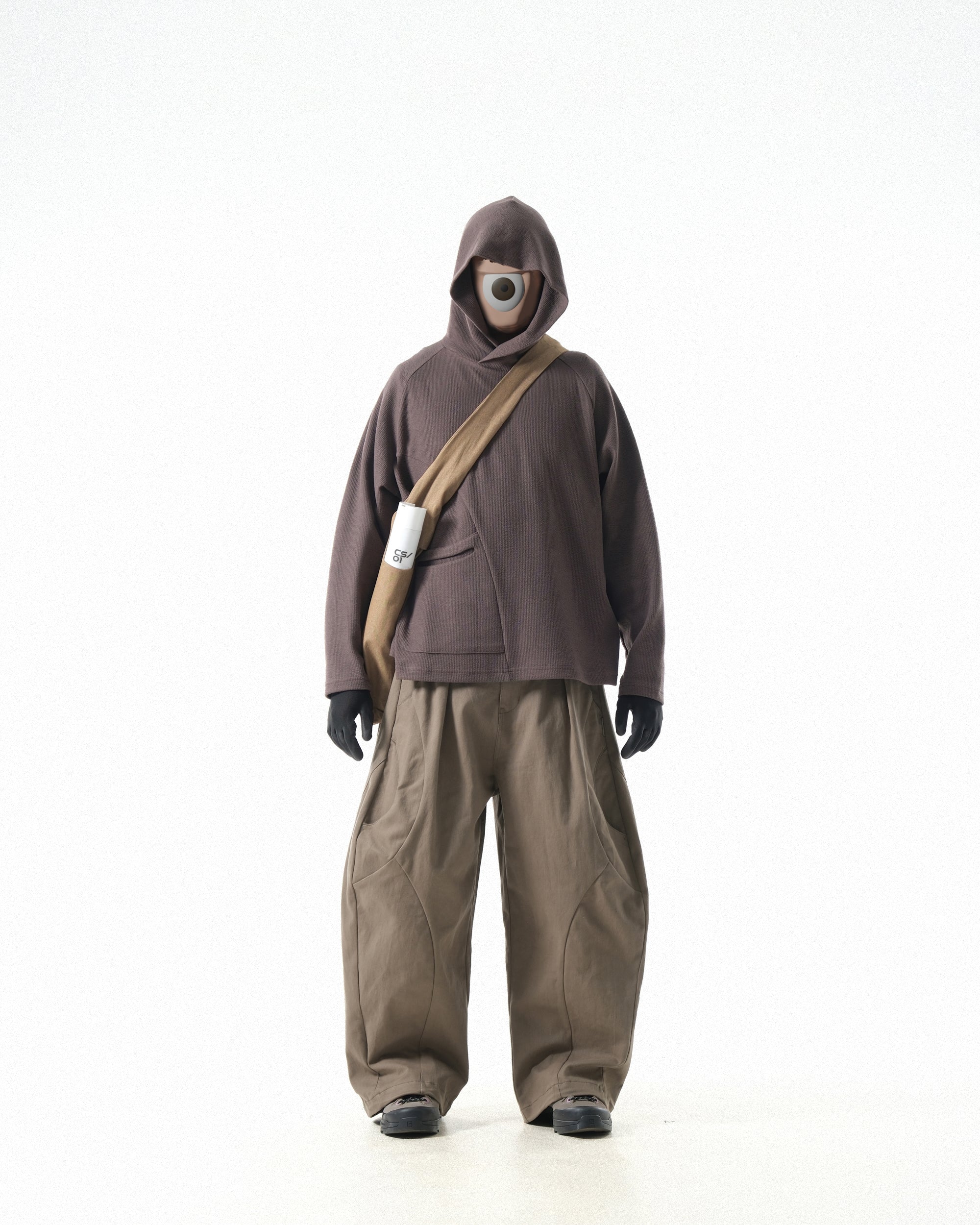 C1/ A25-C01-B Flow Cross-Bag (Khaki)