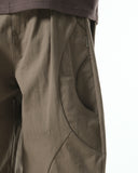 C1/ A25-C01-P Flow volume Pants (K green)