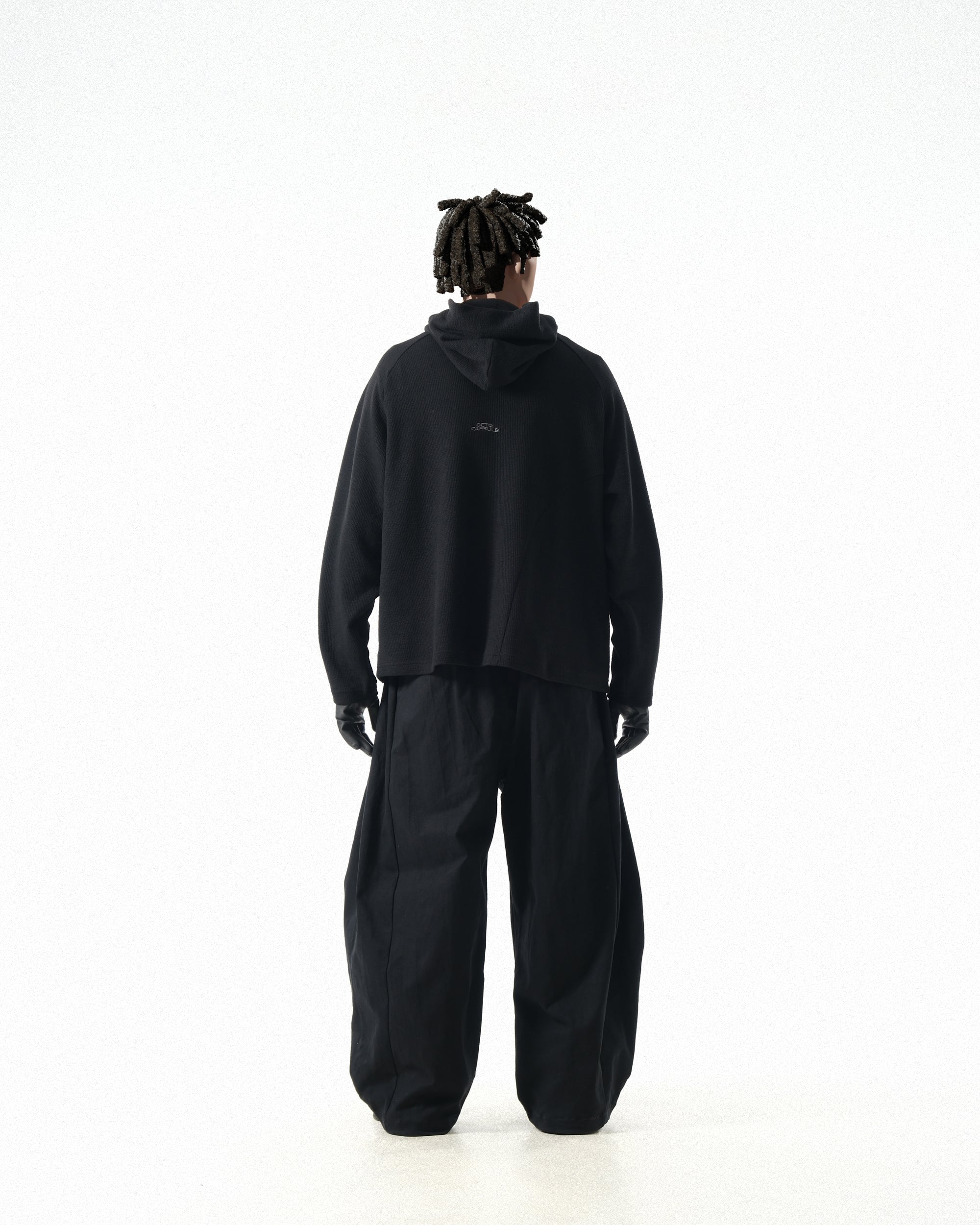 C1/ A25-C01-H Flow Hoodie (Black)
