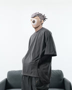 S24  / C-01T  TYPE OF SCALE Curve T-shirt  (Shadow Grey)