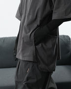 S24  / C-01T  TYPE OF SCALE Curve T-shirt  (Shadow Grey)