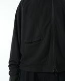 C1/ A25-C01-J Flow stand zip Jacket (Black)