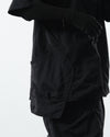 S24  / C-01ST  TYPE OF SCALE Zip Shirt  (Black)