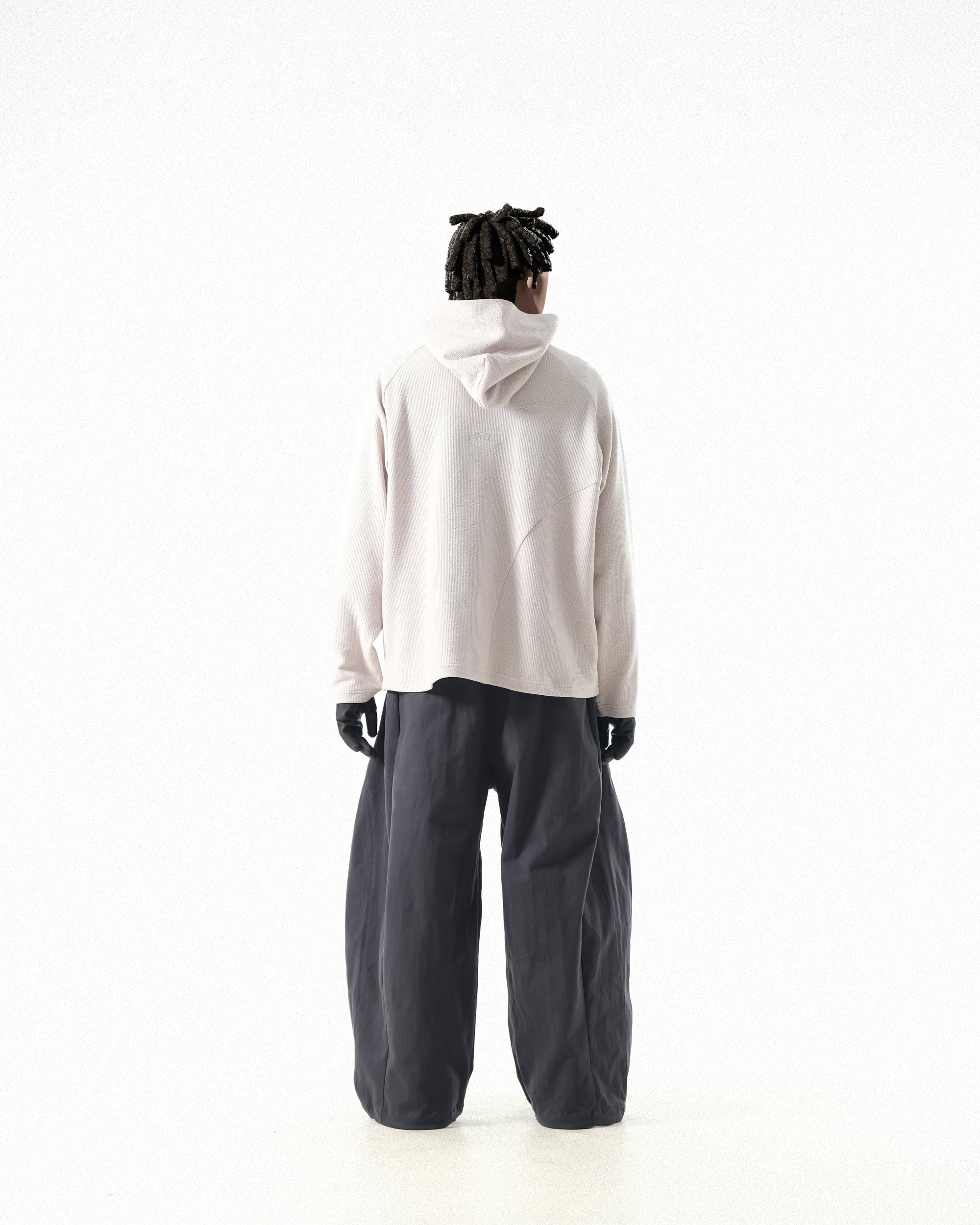 C1/ A25-C01-H Flow Hoodie (Ivory)
