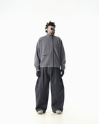 C1/ A25-C01-J Flow stand zip Jacket (Grey)