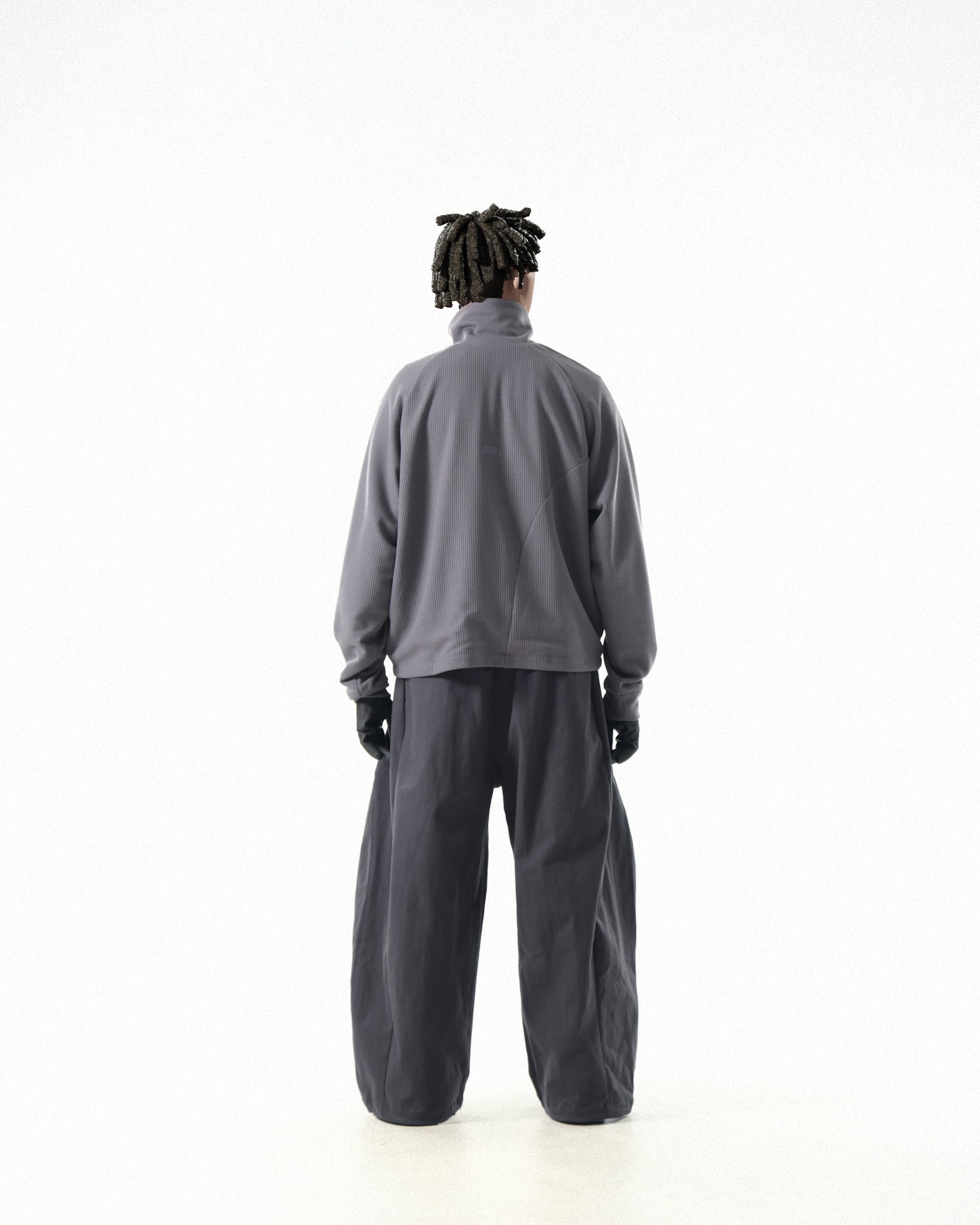 C1/ A25-C01-J Flow stand zip Jacket (Grey)