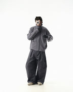 C1/ A25-C01-J Flow stand zip Jacket (Grey)
