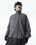 C1/ A25-C01-J Flow stand zip Jacket (Grey)