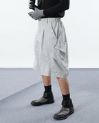 S24 / C-01S  TYPE OF SCALE Vertical Shorts  (Bright Grey)