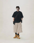 C2/ S25-C02-T Blurred T-shirt (Black)