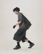 C2/ S25-C02-S Offset Shorts (Grey)