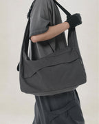 C2/ S25-C02-B Offset Crossbag (Grey)
