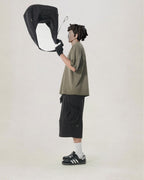 C2/ S25-C02-S Offset Shorts (Black)