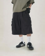 C2/ S25-C02-S Offset Shorts (Black)