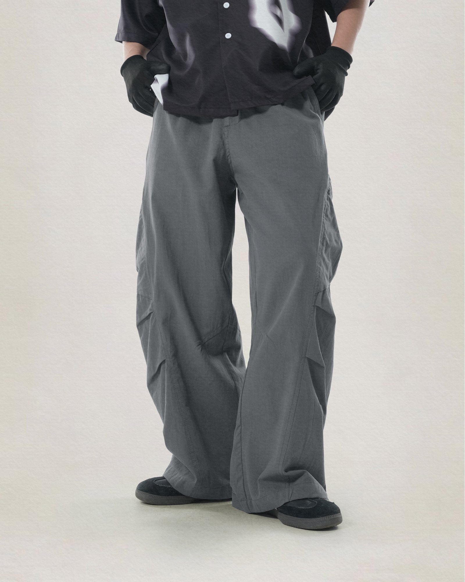 C2/ S25-C02-P Offset Pants (Grey)