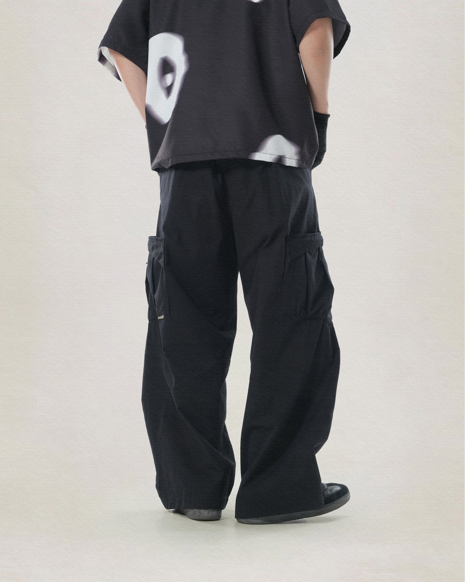 C2/ S25-C02-P Offset Pants (Black)