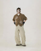 C2/ S25-C02-P Offset Pants (Ivory)