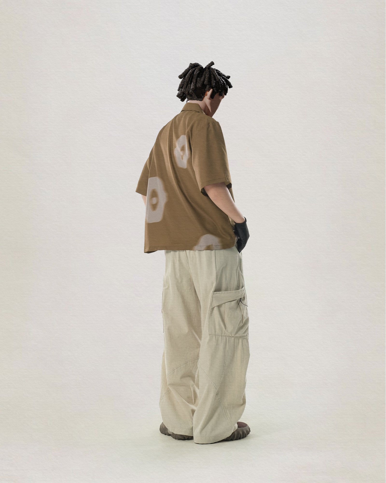 C2/ S25-C02-P Offset Pants (Ivory)
