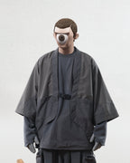 Capsule 03 / CST-125  Psammite Kimono Jacket  (Dark Grey)