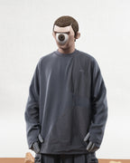 Capsule 03 / CST-124 Psammite Nylon Long Sleeve T-shirt  (Stone Grey)